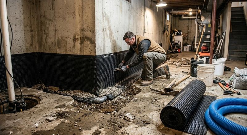 Basement Concrete Installation in Fort Valley, GA