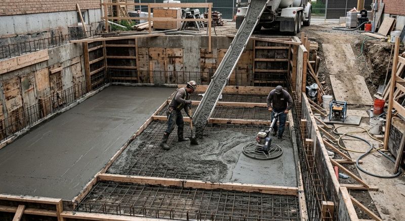 Basement Concrete Installation in Macon, GA