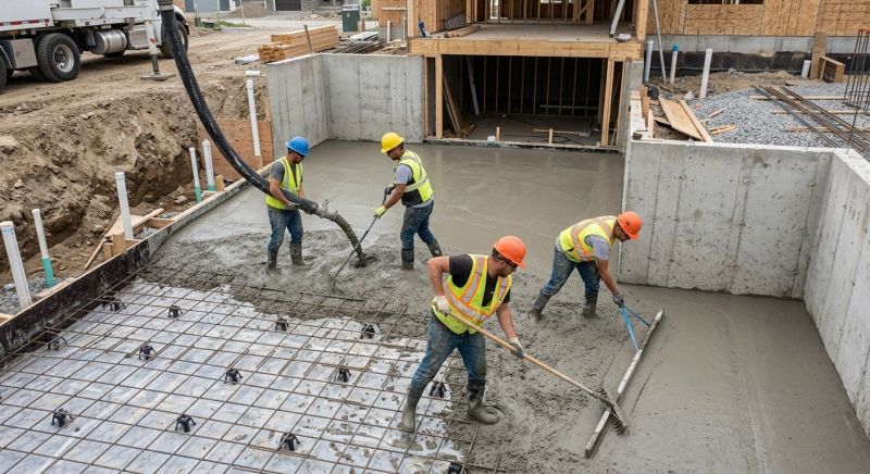 Basement Concrete Installation in Macon, GA