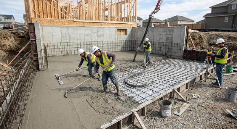 Basement Concrete Installation in Monroe County, GA