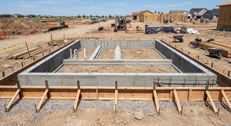 Cement Foundation Installation in Macon, GA