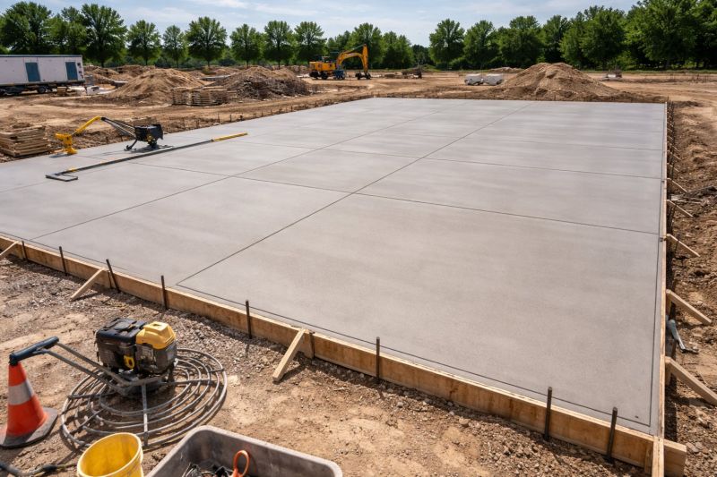 Commercial Slab Construction in Byron, GA