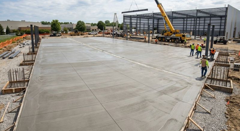 Commercial Slab Construction in Gray, GA