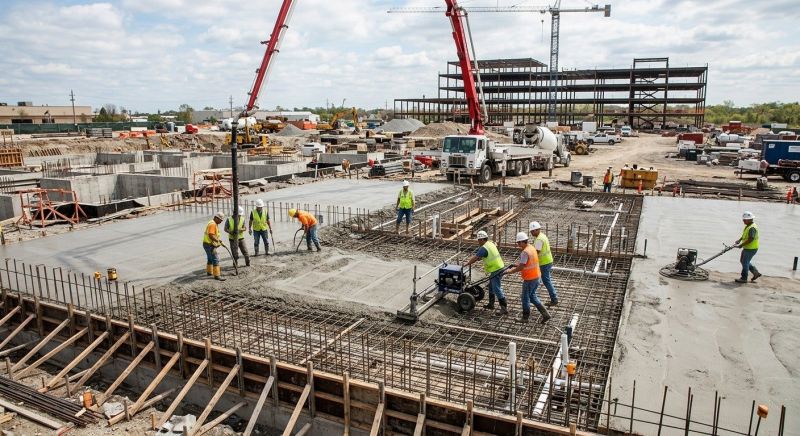 Commercial Slab Construction in Gray, GA