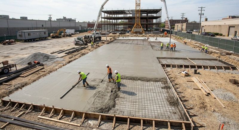 Commercial Slab Construction in Warner Robins, GA