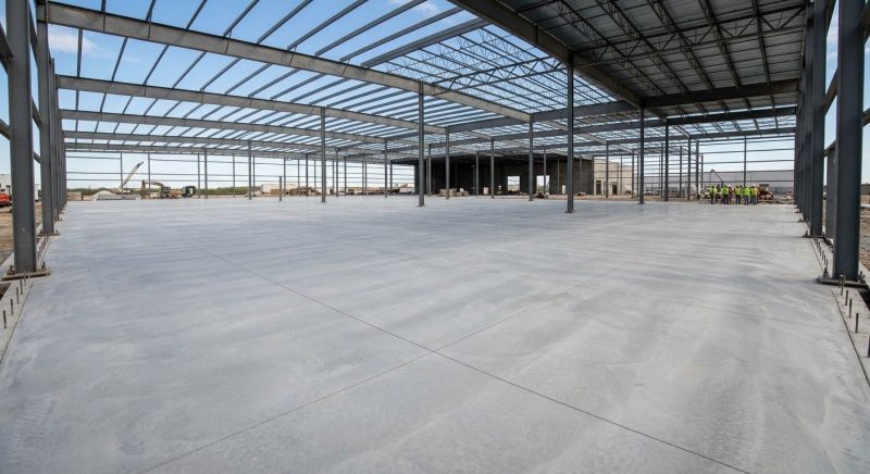 Commercial Slab Installation in Bonaire, GA