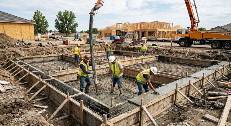 Concrete Foundation Installation in Macon, GA