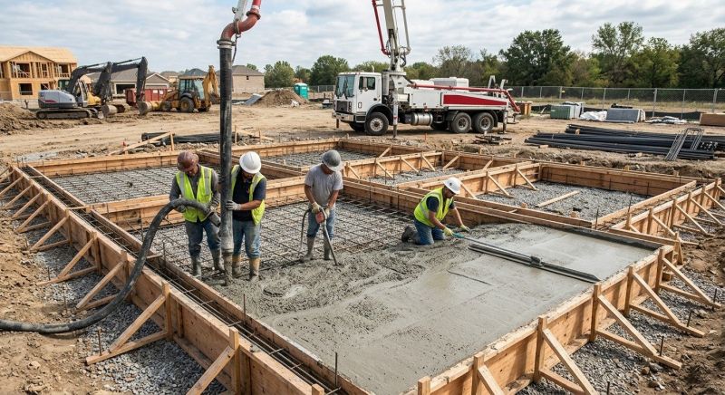 Concrete Foundation Pouring in Macon, GA