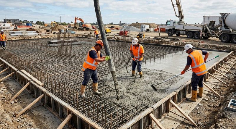 Foundation Wall Pouring in Forsyth, GA