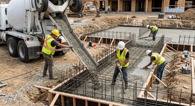 Foundation Wall Pouring in Macon, GA
